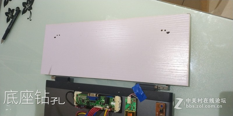 也改了2块显示屏2  lcd