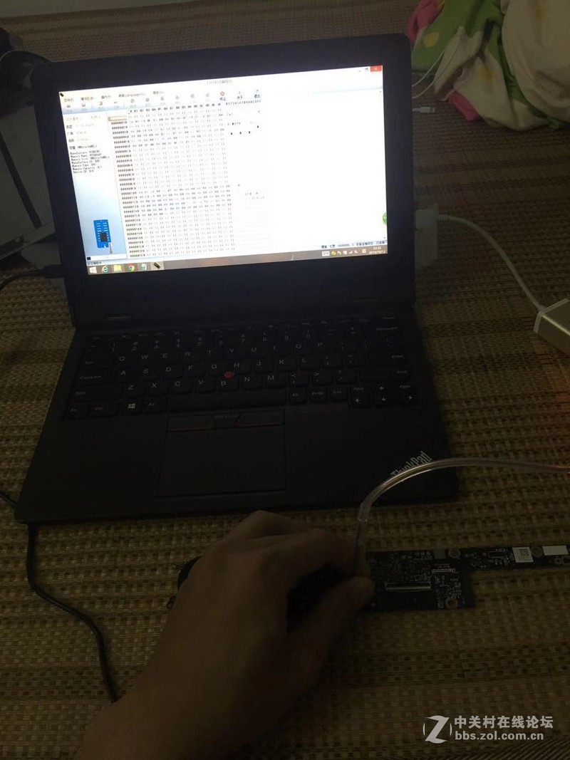 联想YOGA3 pro-1370 硬刷bios解锁高级菜单