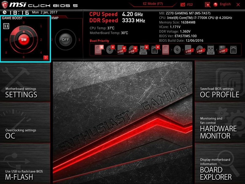 新年就用新电脑，Intel i7-7700K + Z270 首发装机！