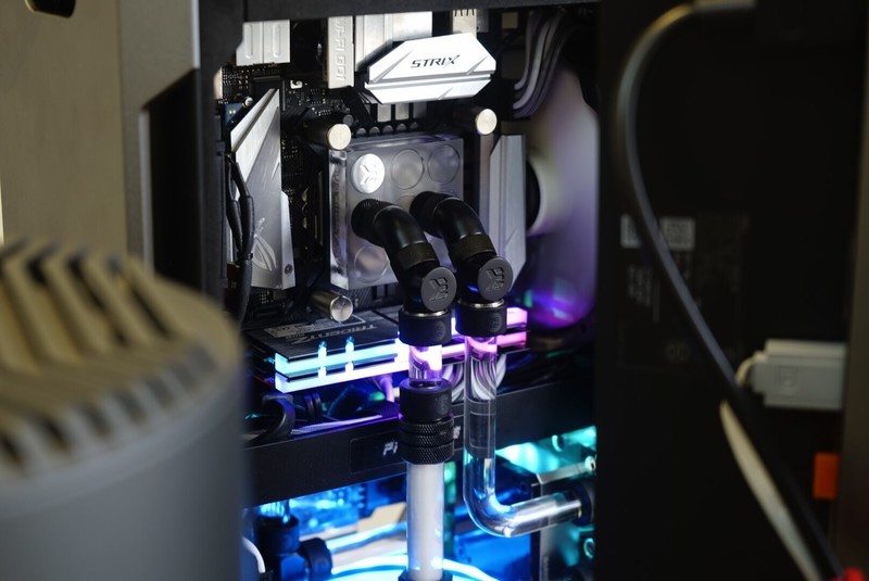 追风者217E分体水冷 itx水冷新玩法