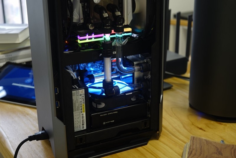 追风者217E分体水冷 itx水冷新玩法