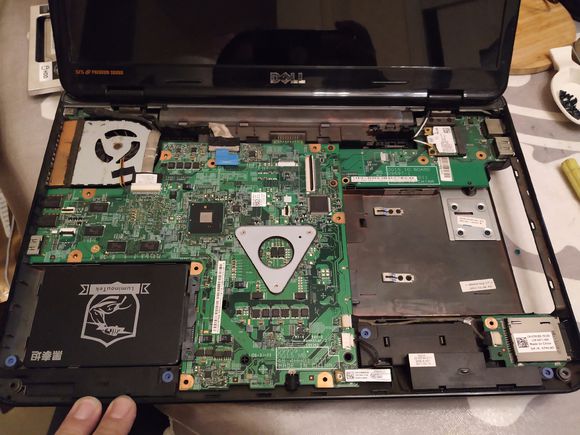 2019年1月，升级N5010的CPU+2X2内存+固态+散热+光驱位硬盘