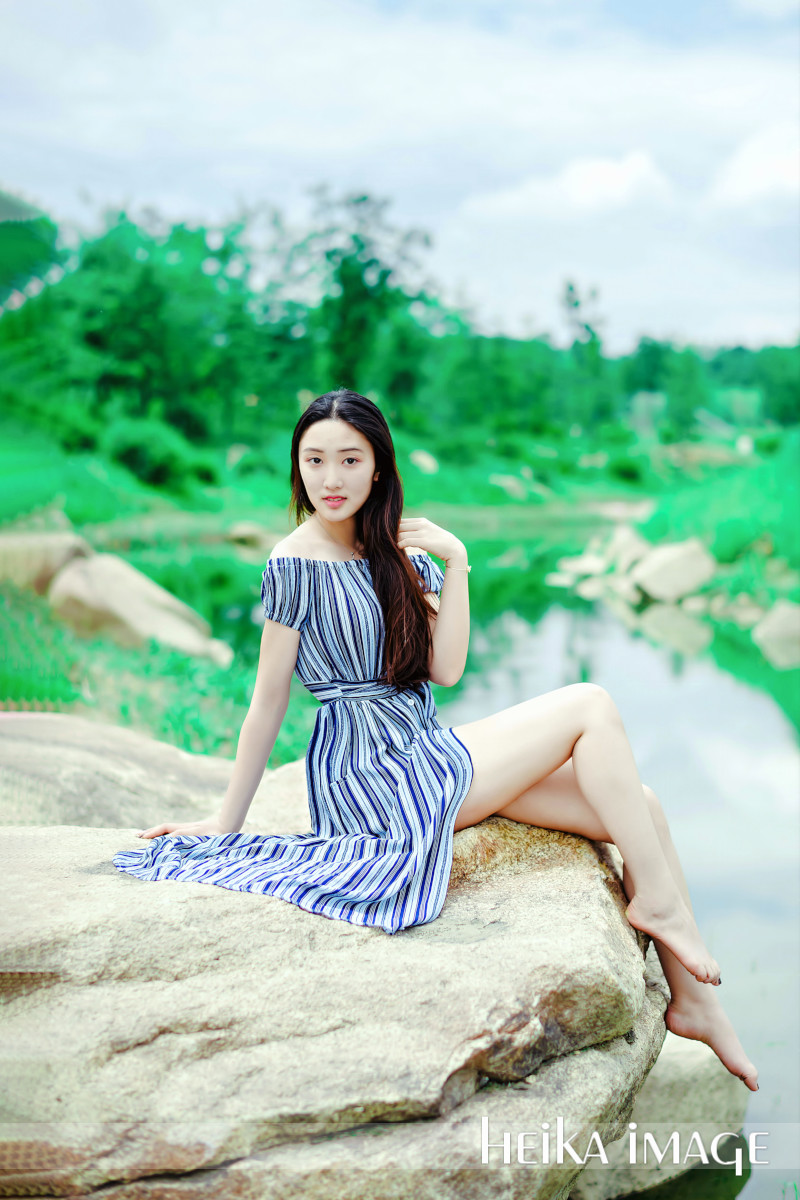 花季少女户外写真