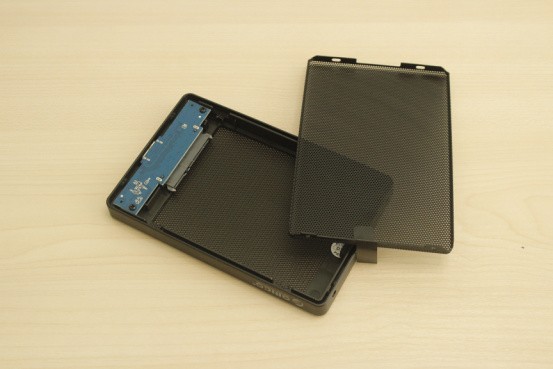 镂空格栅，极速酷鱼-ORICO 2169U硬盘盒＆希捷硬盘