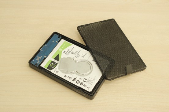 镂空格栅，极速酷鱼-ORICO 2169U硬盘盒＆希捷硬盘