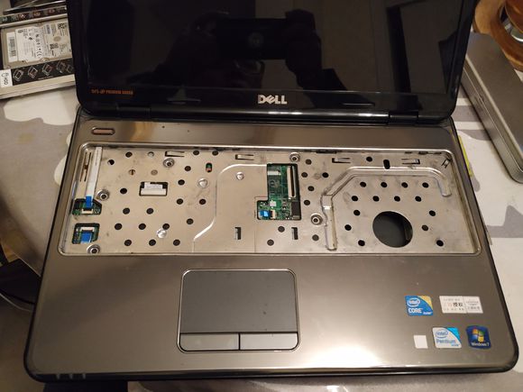 2019年1月，升级N5010的CPU+2X2内存+固态+散热+光驱位硬盘