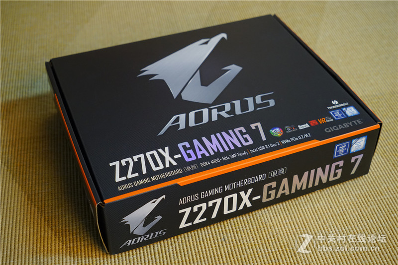 技嘉AORUS Z270X-GAMING7主板星空(中国)首曝