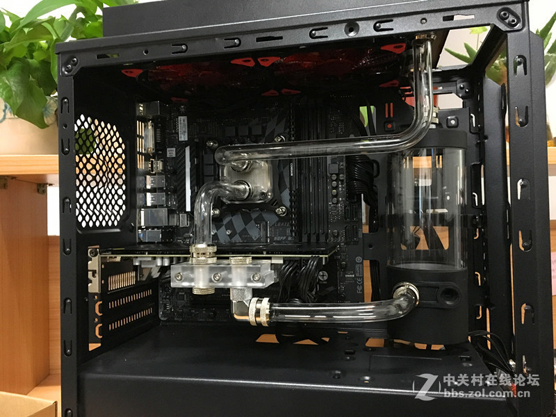 机箱水冷一条龙 鑫谷极光刃水冷装机流程