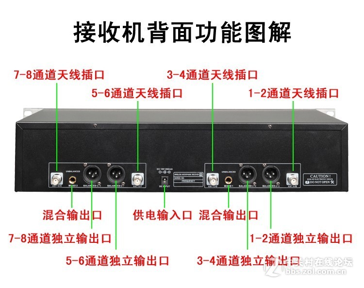 专业U段一拖八无线话筒 教学会议室舞台演出领夹头戴麦克风