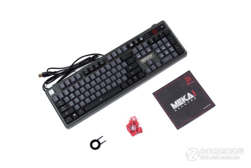 创世战车版——Tt eSPORTS拓荒者PRO机械键盘评测