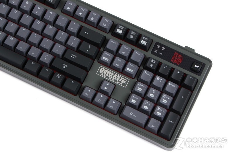 创世战车版——Tt eSPORTS拓荒者PRO机械键盘评测