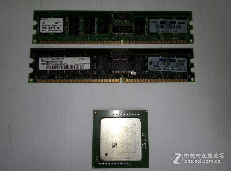 出售HP ML350 G4服务器主板、cpu、内存
