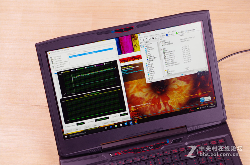 火影金钢T1测试（屏幕加散热）