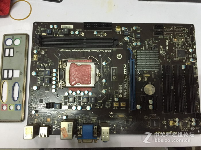 MSI/微星 PH61-SP35（B3），全固态大板，可支持22NM系列CPU，60元