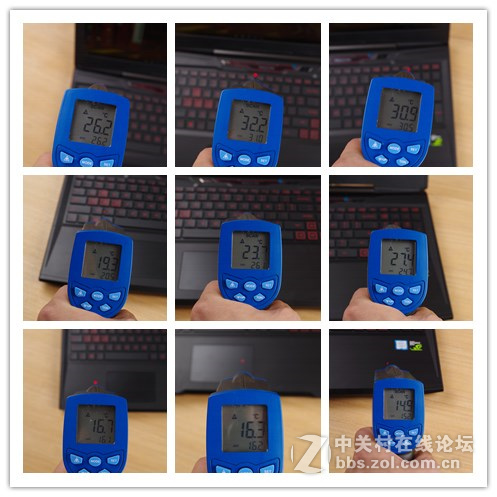 火影金钢T1测试（屏幕加散热）