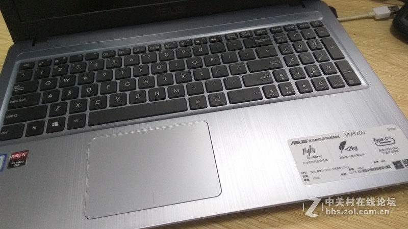 华硕VM520U(感觉买了个山寨本)