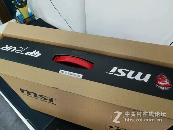 微星GP72VR 7RF-297CN开箱 直播升级固态硬盘 大固态