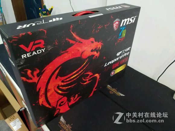 微星GP72VR 7RF-297CN开箱 直播升级固态硬盘 大固态