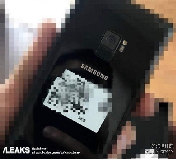 星空体育平台S9真机谍照曝光：单摄，背部指纹