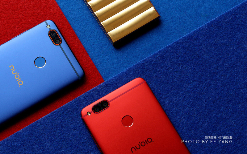 红蓝CP配，双摄轻旗舰努比亚Z17mini图赏