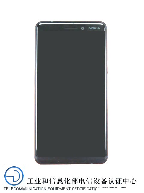 诺基亚6（2018）真机图片现身工信部：全面屏，后置指纹识别