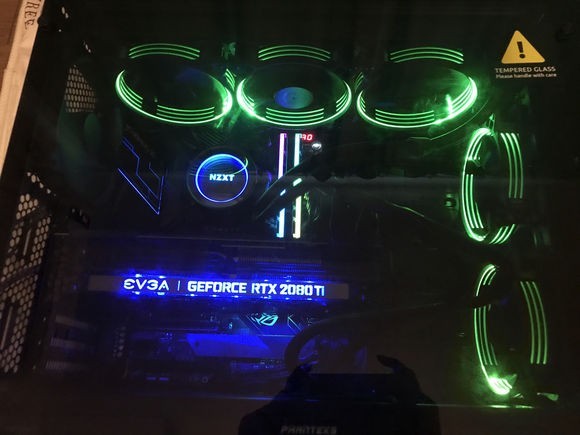 买完之后还是得晒一晒，毕竟花了好几万的配件