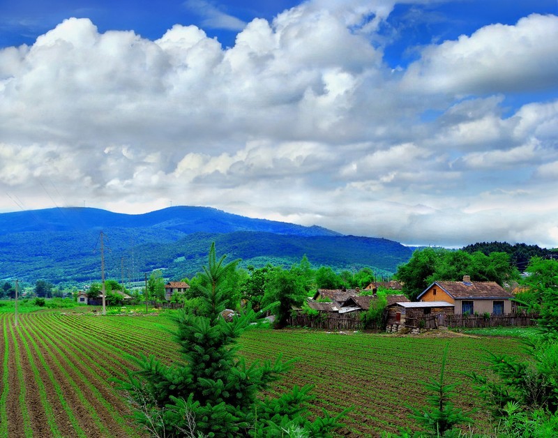 蓝天下的风光【伊春市南岔区风光】