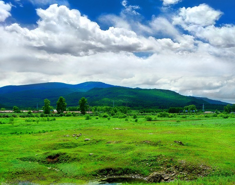 蓝天下的风光【伊春市南岔区风光】