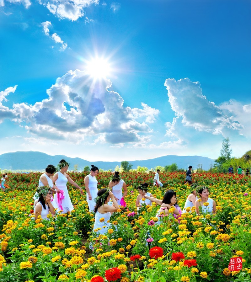 蓝天下的风光【伊春市南岔区风光】