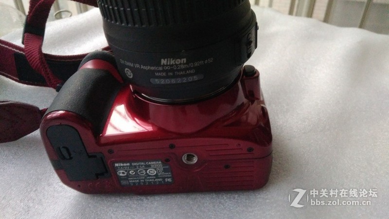 尼康D3100单反相机 红色限量版  带原装18-55防抖镜头 成色新配件齐全