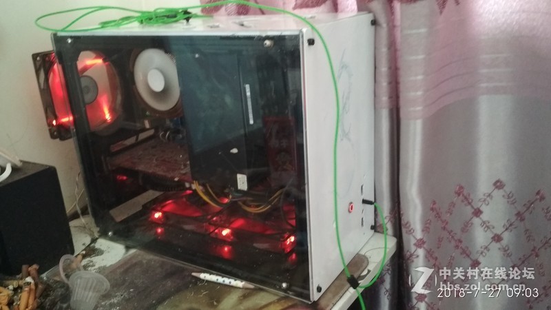 上次的自制的 机箱 整改