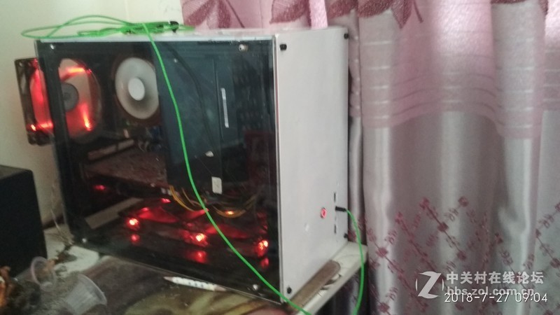 上次的自制的 机箱 整改