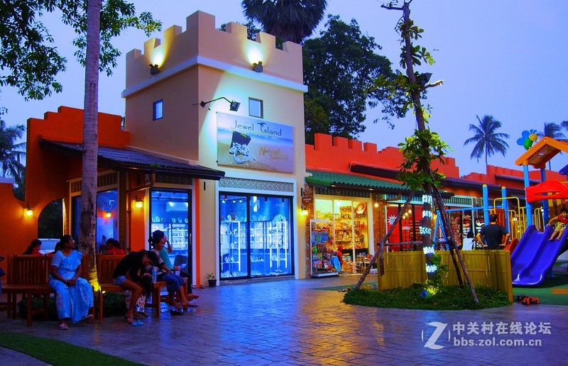 苏梅岛海边小镇