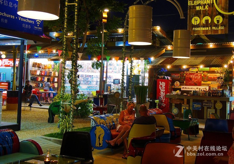 苏梅岛海边小镇