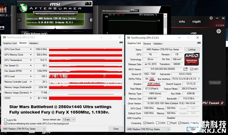 AMD R9 Fury再次“开核”你需要一款高品质的航嘉电源