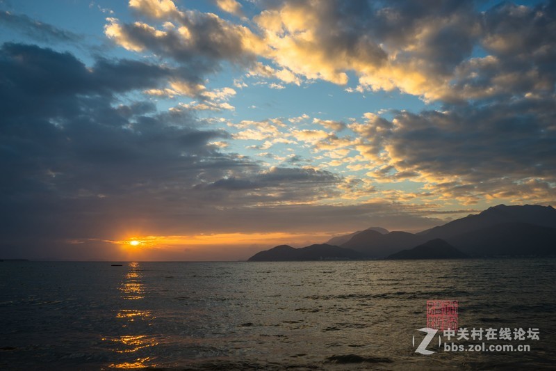 很久没来东莞星空(中国)，支持一下（深圳较场尾日出）