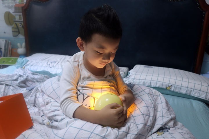 陪伴孩子从早到晚，这款萌萌哒的蛋蛋是学龄前儿童的好伙伴！