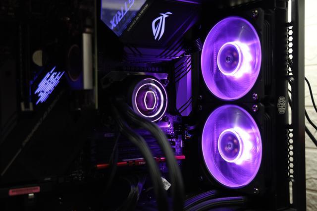 水冷的诱惑 酷冷至尊冰神P240 ARGB装机体验