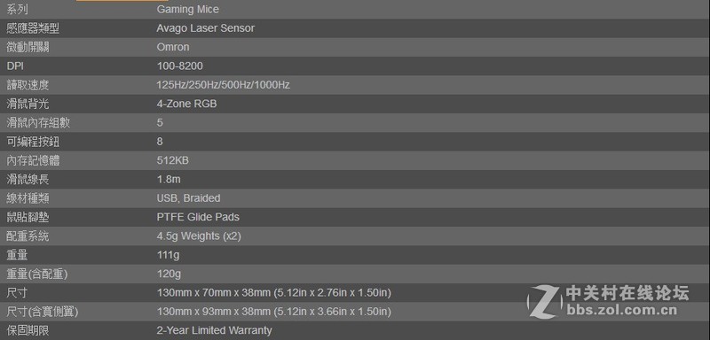 简单的开箱贴-----芝奇MX780鼠标