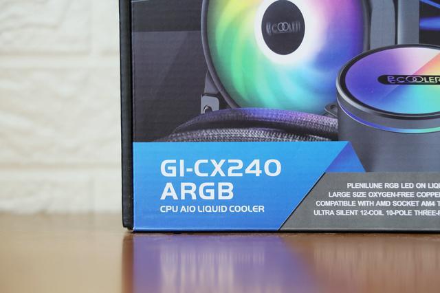 360度可旋转水冷头  全面屏ARGB灯效 超频三凌镜GI-CX240ARGB水冷测评体验