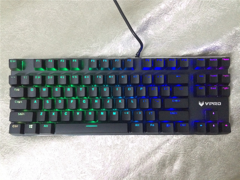 【温柔】又一高性价比力作，雷柏v500RGB合金版机械键盘评测