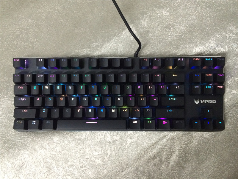 【温柔】又一高性价比力作，雷柏v500RGB合金版机械键盘评测