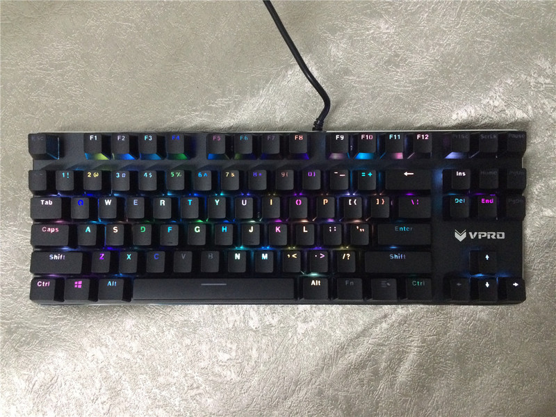 【温柔】又一高性价比力作，雷柏v500RGB合金版机械键盘评测