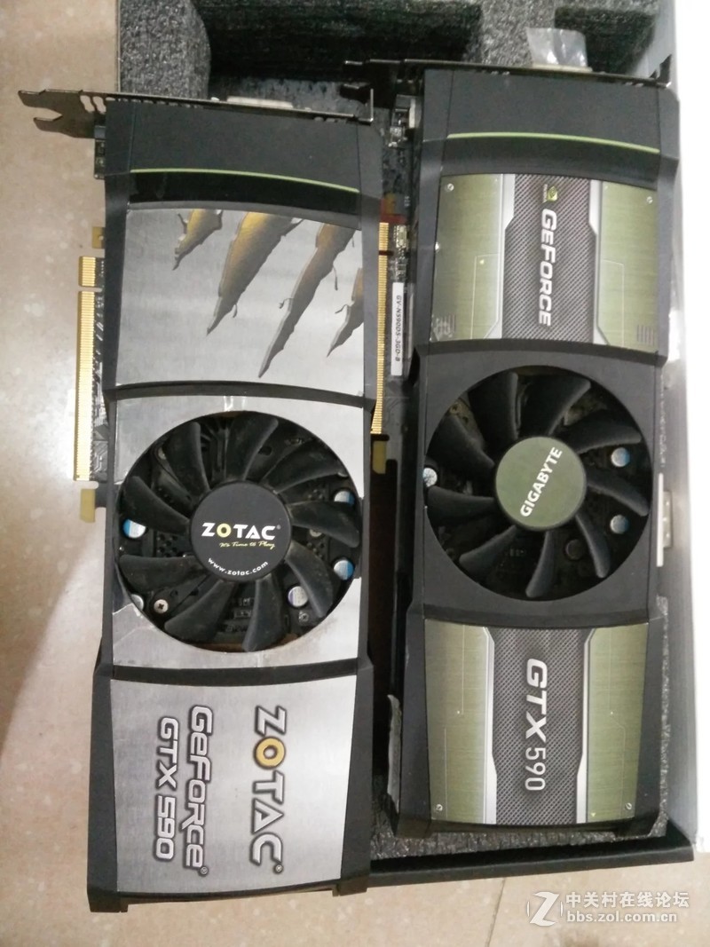 出售NVIDIA/英伟达 索泰GTX590显卡