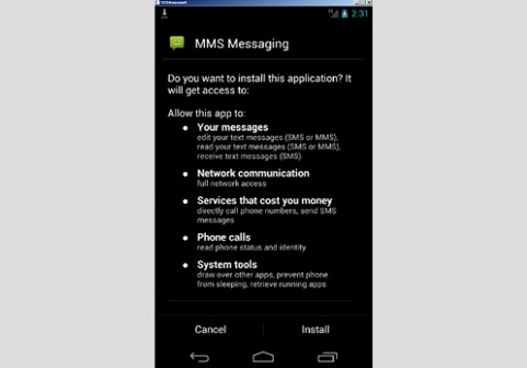 新Android病毒被发现 可盗取账户并抹消手机信息