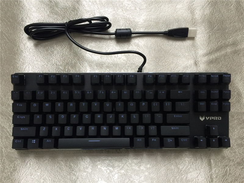 【温柔】又一高性价比力作，雷柏v500RGB合金版机械键盘评测