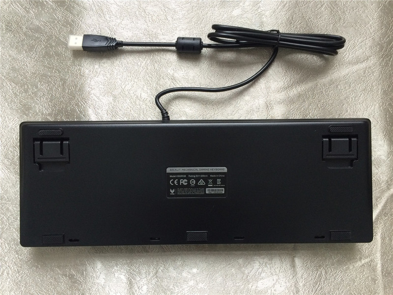 【温柔】又一高性价比力作，雷柏v500RGB合金版机械键盘评测