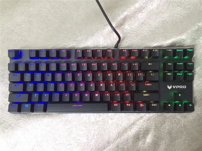 【温柔】又一高性价比力作，雷柏v500RGB合金版机械键盘评测