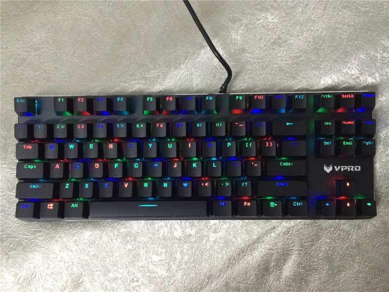 【温柔】又一高性价比力作，雷柏v500RGB合金版机械键盘评测