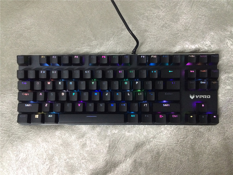 【温柔】又一高性价比力作，雷柏v500RGB合金版机械键盘评测